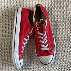 Red Converse All Stars